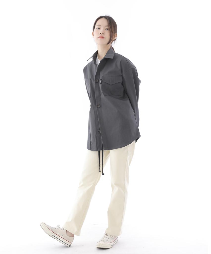 Seinteukeulu Nice Bag Straight Fatigue Pants Nsb-320 Cream