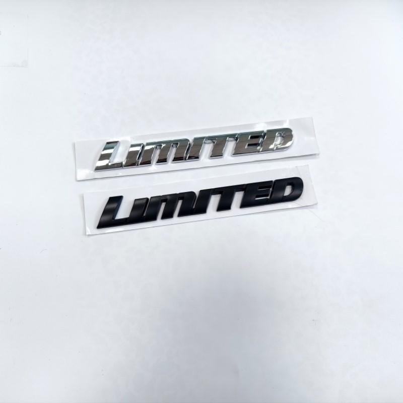 1pc Universal Car LIMITED Edition Emblem Car Body Decoration Sticker 3D Car Trunk Badge Sticker ABS Auto Exterior Accessories