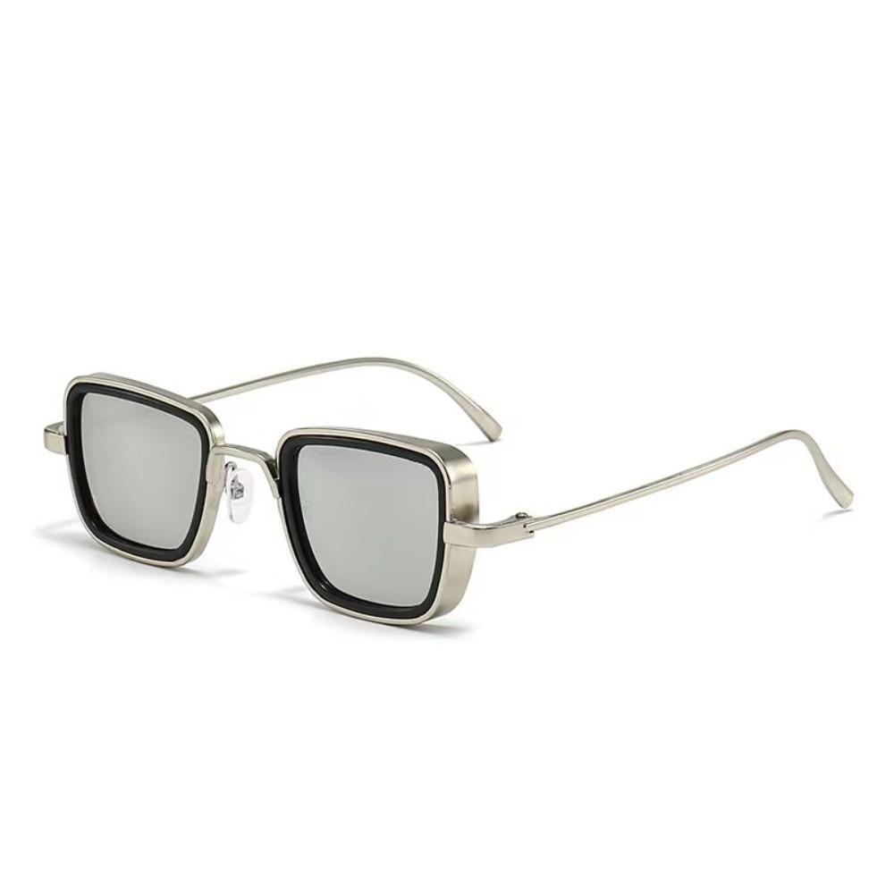 Lightweight Unisex Polarized Sunglasses Indian Style Anti-UV Glasses Retro Square Sunnies  Summer