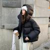 New Winter Sweet Down Cotton Jacket Women Fashion Coat Ladies Hooded Outwear Parkas Thick Cotton Padded Streetwear Overcoat 2025