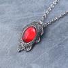 Collana Ciondolo alla Moda DMC Devil MayCry 5 Dante Gemma Rossa Blu Collane Cosplay Catena Lunga di Corda Regali Vintage per Donne Uomini