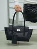 Komorebi Museum Signature Frame Tote & Shoulder Bag_Leather & Suede Brown L B18-3