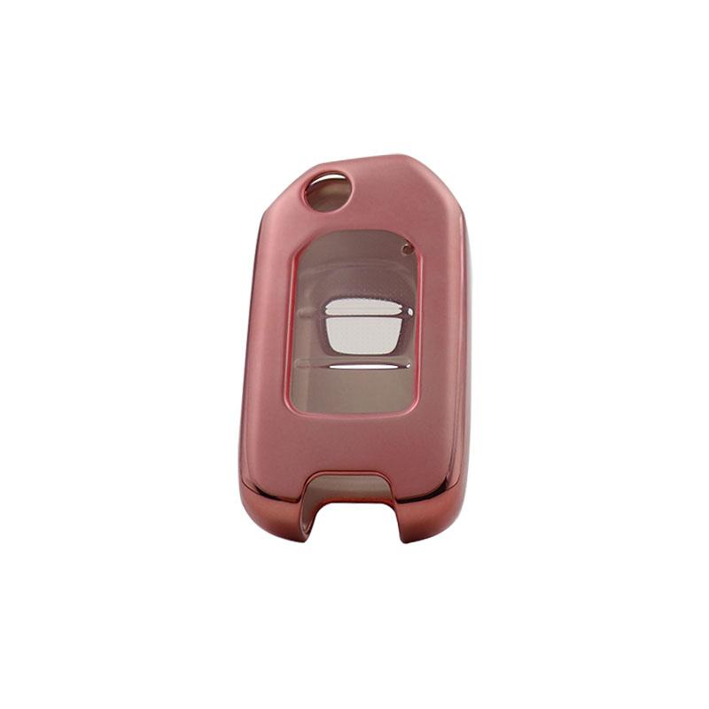 TPU Transparent Film Car Remote Key Cover Case Shell Key Fob for Accord Civic City HR-V XR-V Vezel CR-V Crider Jade Odyssey Protector Holder