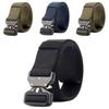 Canvas Military Belt For Men With Quick Release Plastic Buckle Perfect For Hiking And Casual