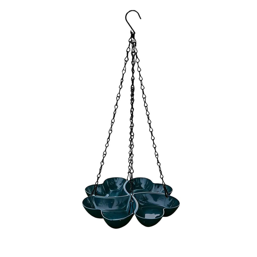 Outdoor Hanging Bird Feeder for Birds - Large Capacity Tube Feeder with Seed Ports, , Easy to and Clean