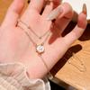 Elegant Pearl Necklace: Trendy, High-End Titanium Steel Clavicle Chain for Women