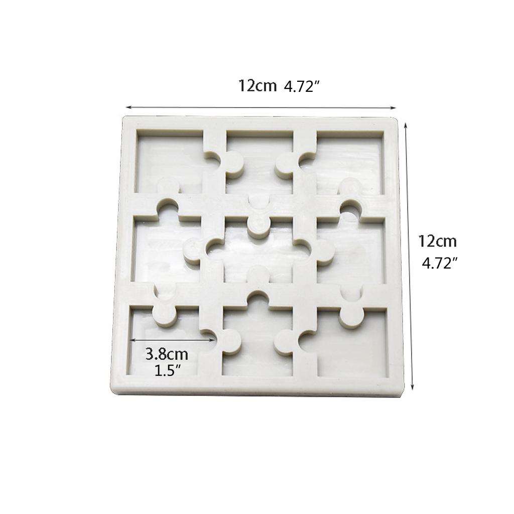 

Формы из смолы DIY Puzzle Силиконовая форма из смолы DIY Art Resin Mold Jigsaw Puzzle Формы из эпоксидной смолы для DIY Art Crafts Tool