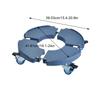 Adjustable Size Plant Stand With Lockable Caster Wheels Durable And Heavy-duty Rolling Plant Stand
