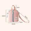 Macaron Sanitary Napkin Storage Bag Small And Portable Travel Cosmetics Storage Bag Makeup Organizer For Woman Girls