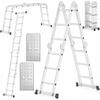 Drabina Aluminiowa Przegubowa Składana Wielofunkcyjna 4X3 Higher + Podest
