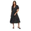 Brave Soul Womens/Ladies Flowers Wrap Dress