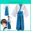 Vysoce kvalitní Gintama Shinpachi Shimura Anime Cosplay Kostým Kimono S Dokonalým Prošitím