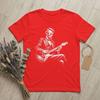 Unisexs TShirts Abraham Lincoln Playing Electric Guitar Funny Vintage Cotton Tee Short Sleeve T Shirts Crewneck Merch Printing