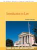 The Introduction To Law : Second Edition Book