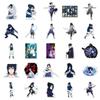 50 Sheet Sasuke Stickers Naruto Anime Decoration for Journal or Tablet