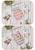 Colorful Striped Warm Vest for Pets - Autumn/Winter Style for Teddy, Pomeranian, Bichon, Cats, and Dogs