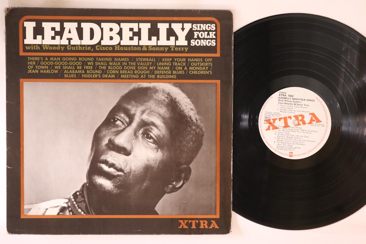 

LP Record LEADBELLY Sings Folk Songs XTRA1064 XTRA 1968 UK Blues Used