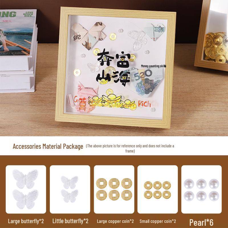 

Creative Photo Frame Piggy Bank & Coin Collection Display Box