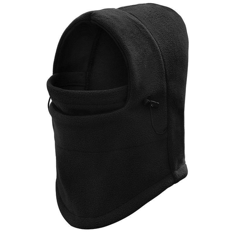 Winter Outdoor Fleece Ski Hat: Thick, Warm, Windproof Headgear with Face and Neck Protection for Cycling and Sports