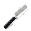 Car Dent Repair Tool Paintless Dent Repairing Knock Pads Rubber Handle Stainless Steel Backing Plate Body Dent Removal Tool