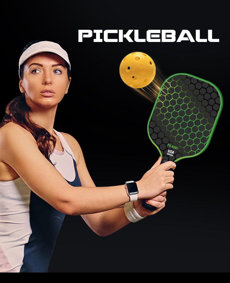 Professional Grade Fiberglass Pickleball Paddle Set