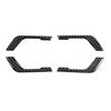 Carbon Fiber Accessories Car Door Handle Trim For Toyota Highlander 2009-2013