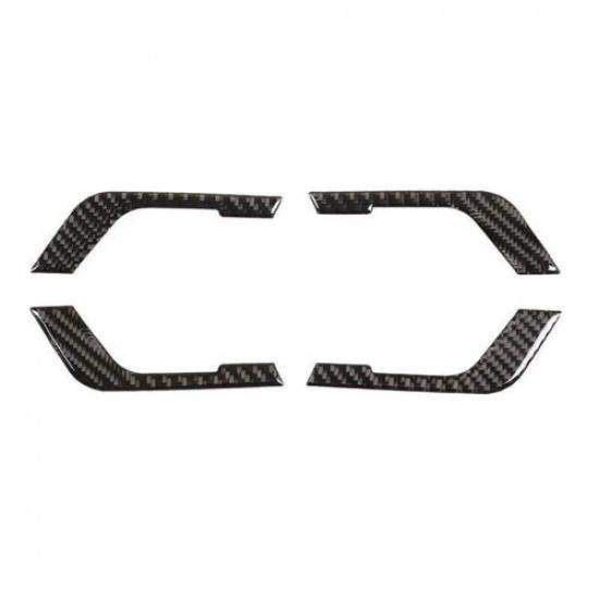 Carbon Fiber Accessories Car Door Handle Trim For Toyota Highlander 2009-2013