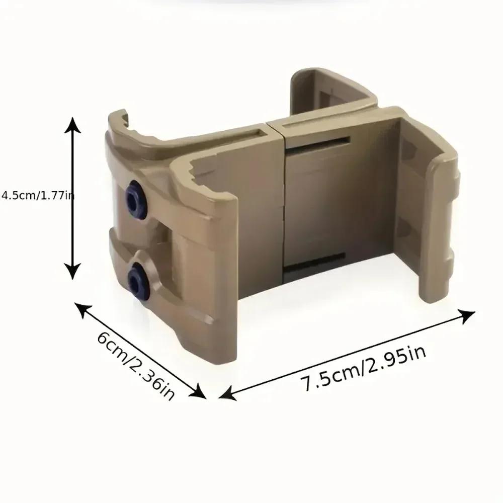 M4 Magazine Parallel Coupler Double Magazine Connector Clip Mount AR Mag Clamp Holder Maglink Hunting Accessories