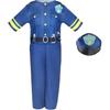 Jeowoqao Dress up Clothes for Little Boys Girls, Kids Dress Up Pretend Play Costumes,Police, Firefighters,Racers,Astronauts Costume for Toddler Age 3