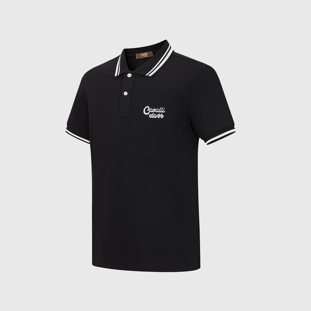 Cool, Skin Friendly, Antibacterial and Breathable Men's Polo Shirt with Exquisite Embroidery Short Sleeves for Daily Leisure In Spring and Summer