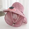 Anti-UV Solar Fan Cap USB Charging Cooling Fan Hat Women Sun Hat Sun Cap  Outdoor Activities