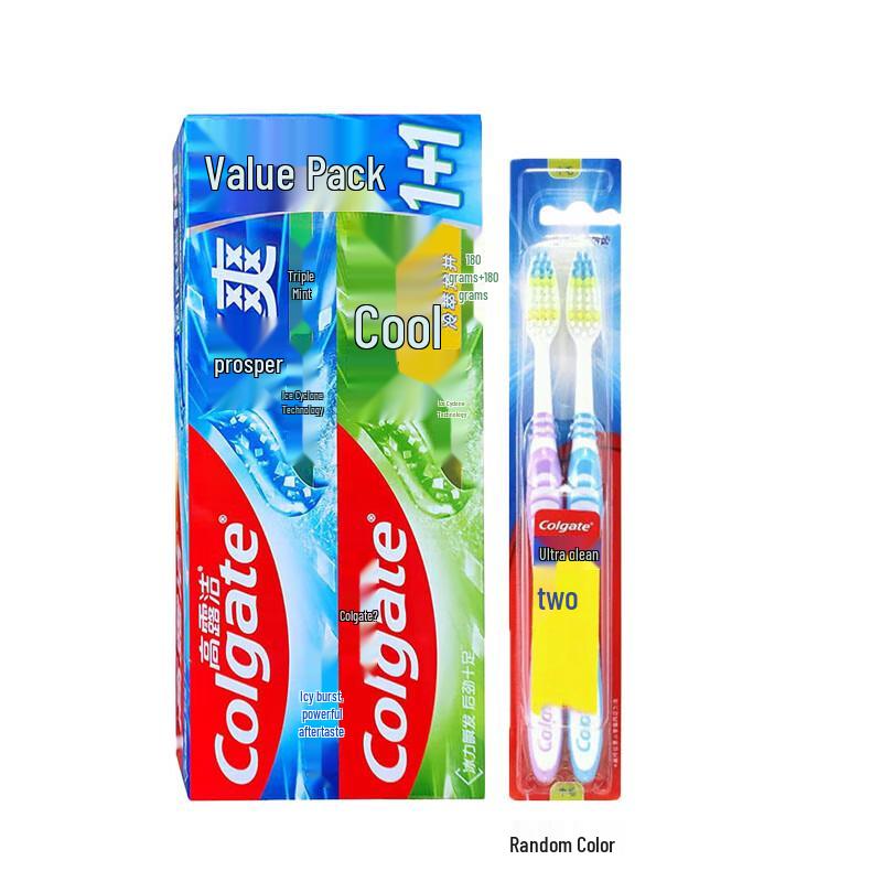 

Colgate Triple Mint & Longjing Tea Toothpaste Set