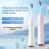 Sweep Vibration Smart Electric Toothbrush, Rechargeable Portable Adult Couple Model, Vibration Toothbrush, Level 7 Waterproof Soft Hair