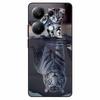 For Redmi Note 13 Pro 4G Case Global Silicon Fashion Space Wolf TPU Painted Coque Funda for Xiaomi Redmi Note 13Pro 4G Cover