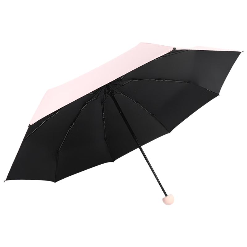 

YUMODENG Portable 5-Fold Rain & Sun Umbrella