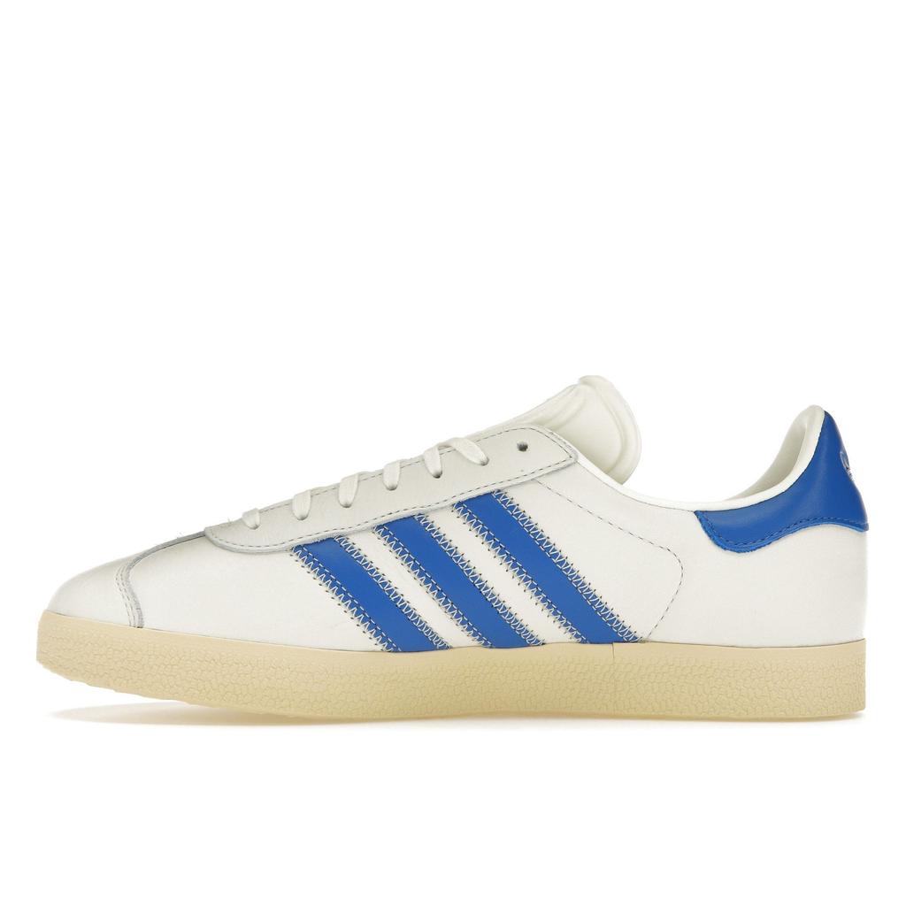 Adidas Gazelle Ivory Bluebird Sko Palass Eksklusiv Unisex Sneakers Krem Gull-Metallisk IF4599