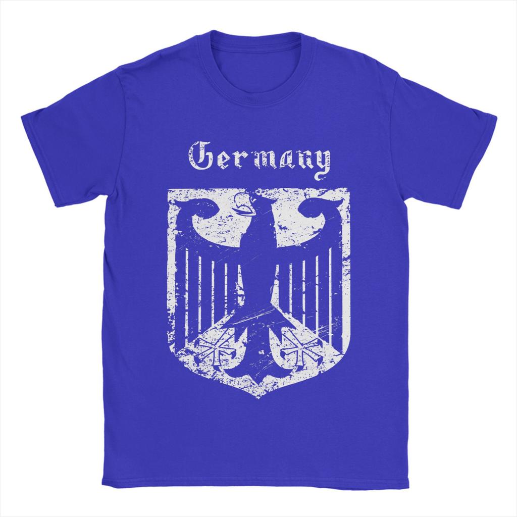 T-shirt Aquila Nera Stemma di Stato Tedesco T-shirt Trendy Cool Manica Corta Top Classici Spiaggia Cotone Girocollo T-shirt Oversize