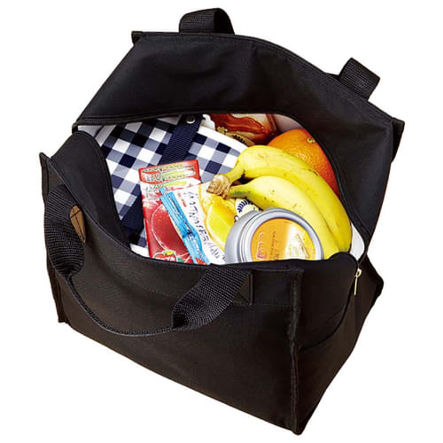 This Eco-friendly Bag Is Perfect for Shopping, Lunch, and Leisure. Its Wide, Stable Box-shaped Design Holds Approximately 9 Liters, and the Interior I