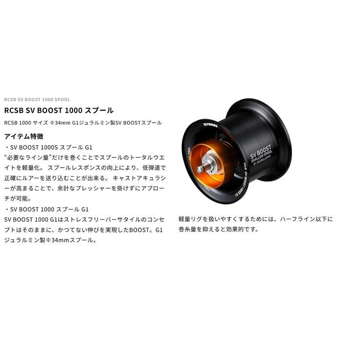 [Daiwa] RCSB SV BOOST 1000S Spool G1 Purple