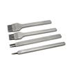 BEPAN Leather Punching Tool 3/4/5/6mm Alloy Material Leather Art Hand Sewing Tool Set Handmade Craft Production Supplies