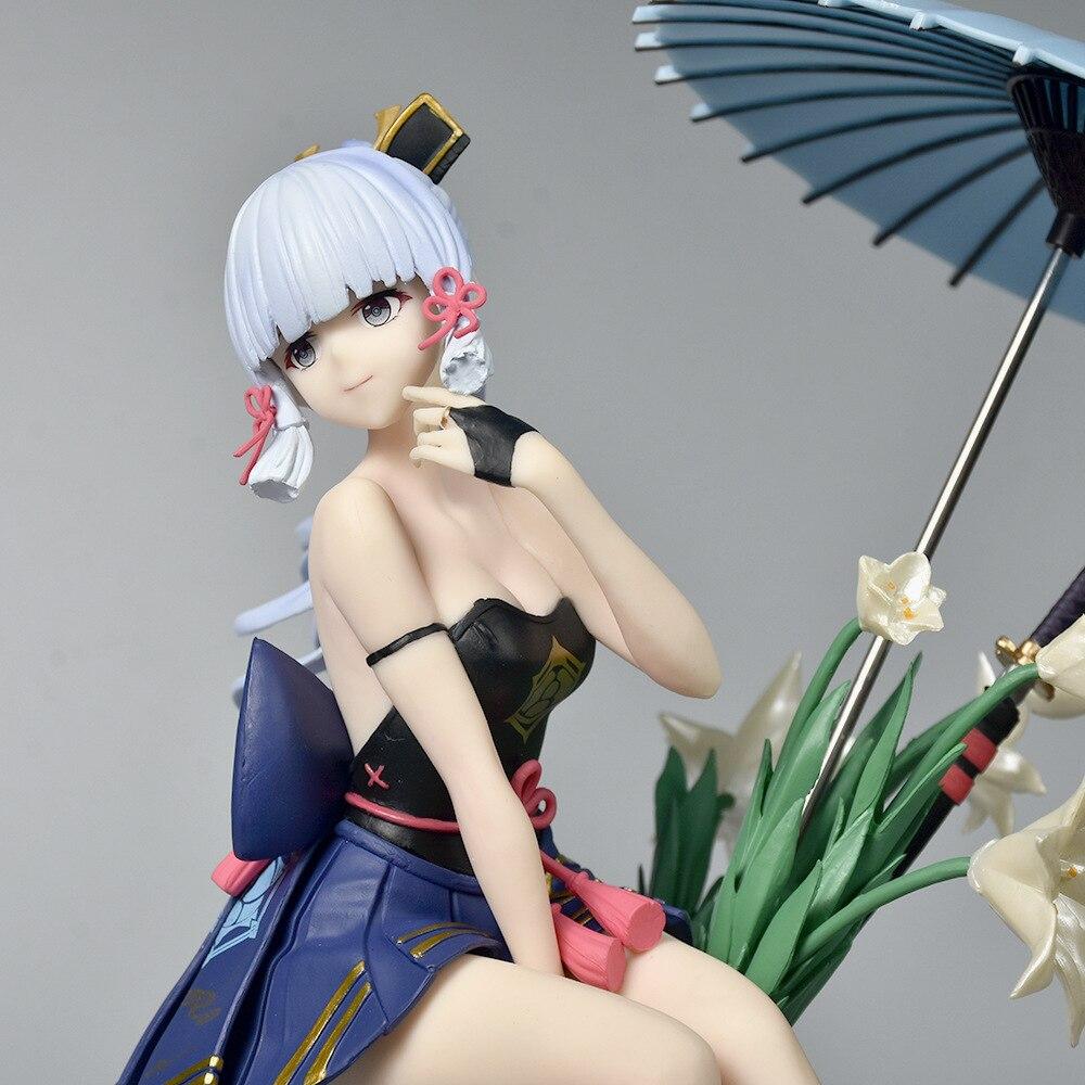 Anime Figure Genshin Impact Paimon /Klee /Qiqi Action Figure Zhongli Figurine Adult Doll Toys
