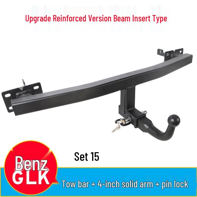 Compatible Tow Hook for Mercedes-Benz GLK350/260/300 - Rear Detachable Trailer and Rogue Hook