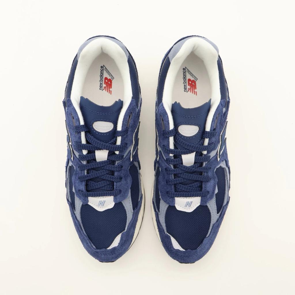 M2002RDK New Balance 2002R Protection Pack Navy Blue Grey White Sail Beige