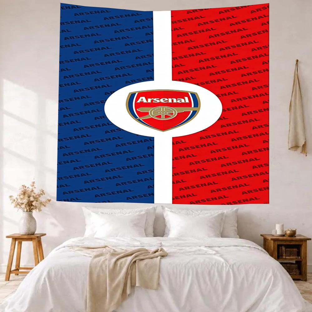 Love Arsenal Football Club Wall Decor Tapestry Art For Pet Memorial Birthdaywedding Party Backdrop Family Gift