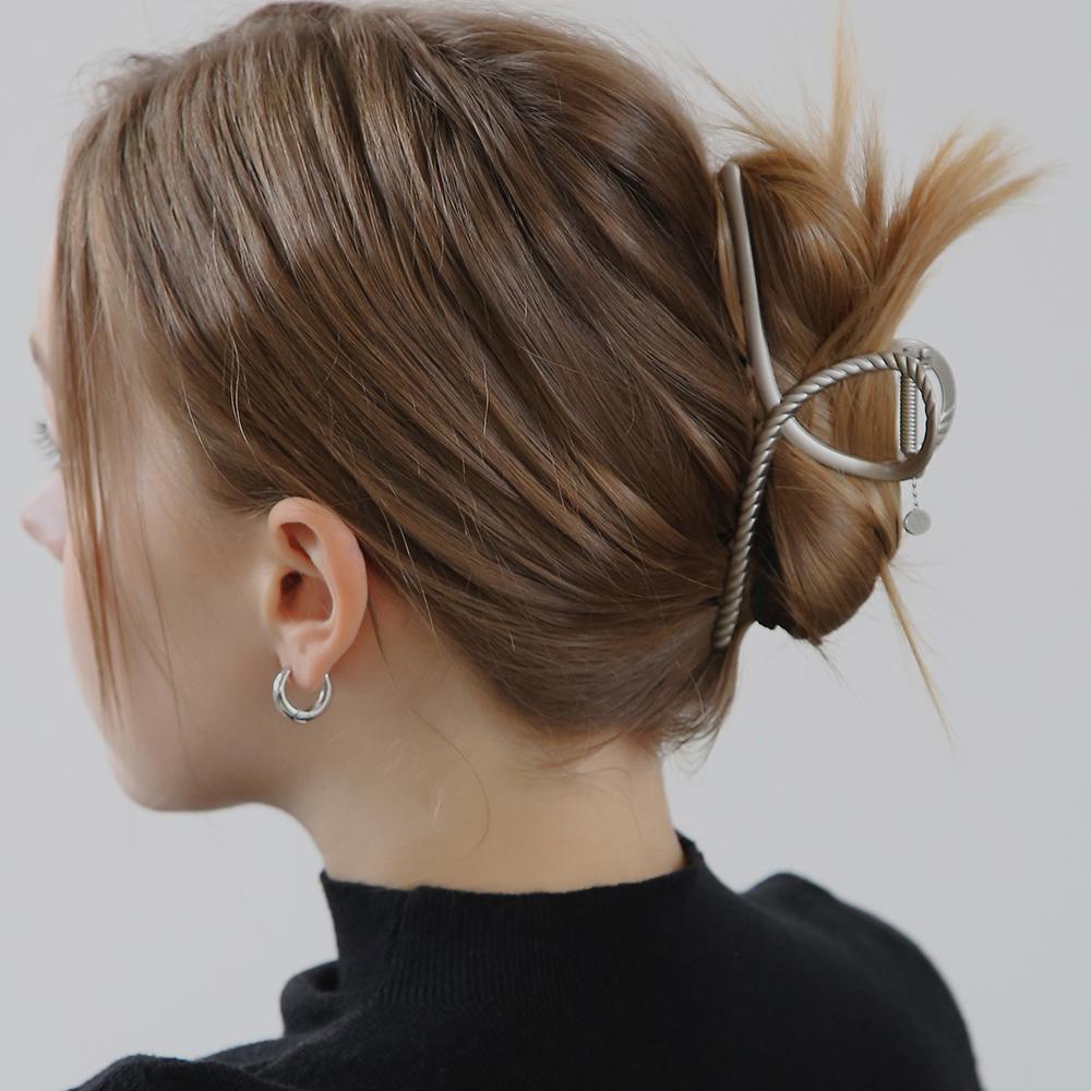 Dieuamour Crossmood Rope Hair Clip Claw Pin