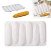 6-Cell Corn Silicone Molds Food Grade Silicone Heat Resistant Mousse Cake Mould Reusable 3D Simulated Design Corn Cake Molds