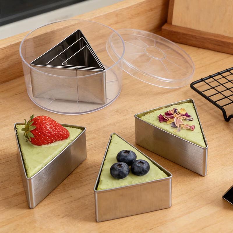 Ensemble de Moules à Gâteau Goutte d'Eau en Acier Inoxydable