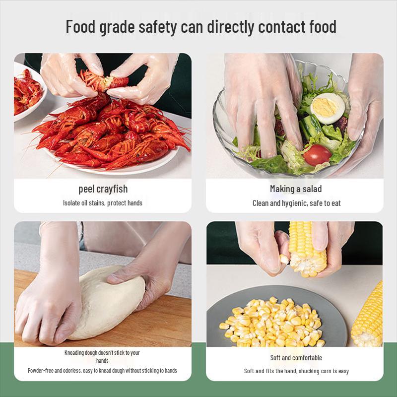 ZISIZ Disposable Food-Grade Gloves