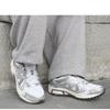 New Balance 410 Unisex Running Shoes 2e Silver Mt410km5