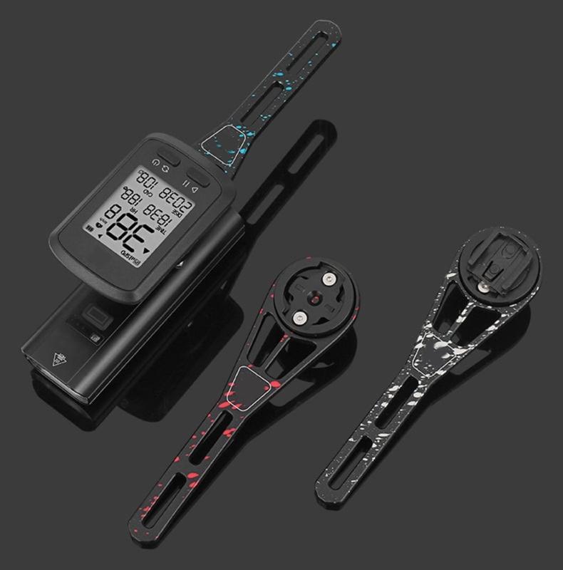 Light Weight Bicycles Counter Holder Suit Road Handlebars Extension Lamp Brackets for Bike Computers